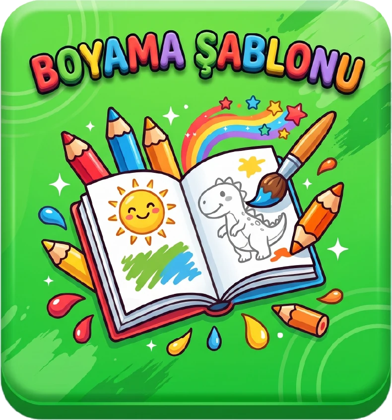Boyama Şablonu